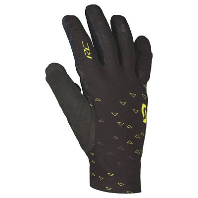 Превью  Перчатки велосипедные SCOTT RC Pro LF Black/Sulphur Yellow
